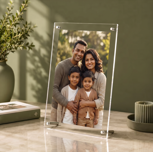 Best acrylic photo frame gift Rajasthan Sheoganj